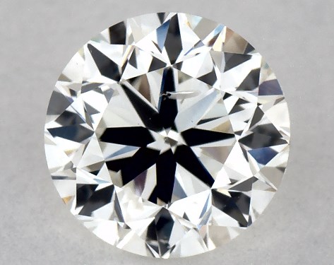GIA 0.50 Carat J-SI2 Very Good Cut Round Diamond