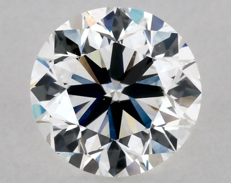 GIA 1.00 Carat H-VS1 Very Good Cut Round Diamond