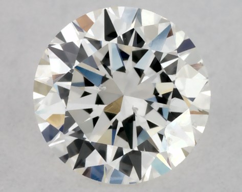 GIA 0.30 Carat H-SI2 Very Good Cut Round Diamond