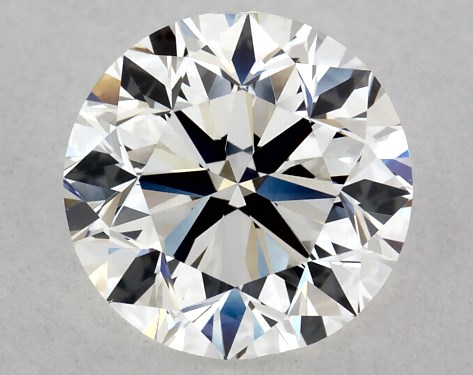 GIA 1.00 Carat H-VS1 Very Good Cut Round Diamond