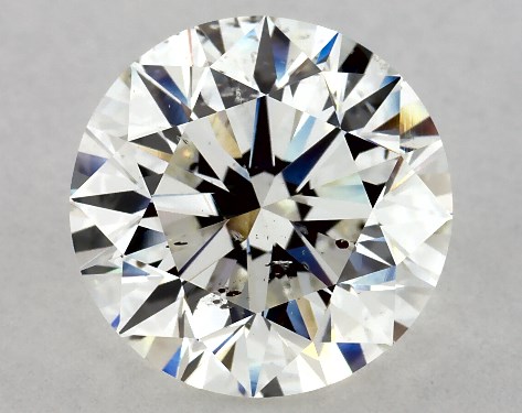 GIA 4.00 Carat H-SI2 Excellent Cut Round Diamond