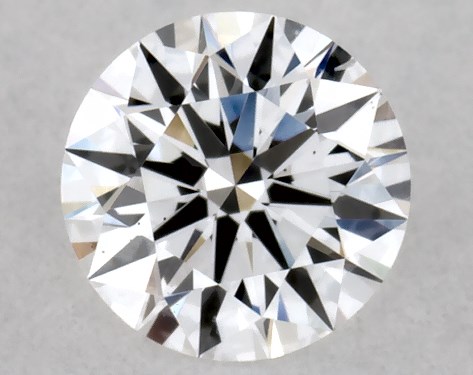 GIA 0.23 Carat D-SI2 Excellent Cut Round Diamond
