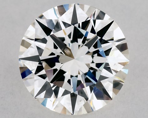 GIA 1.00 Carat H-VS2 Excellent Cut Round Diamond