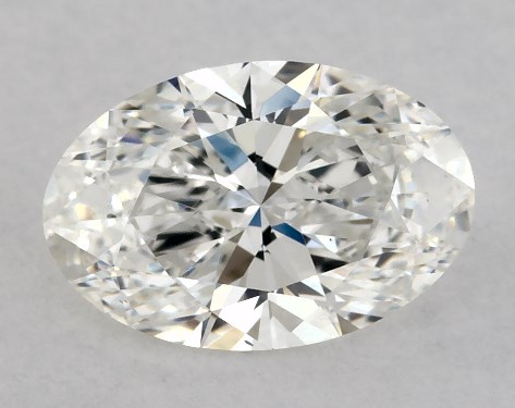 GIA 1.00 Carat G-VS2 Ideal Cut Oval Diamond