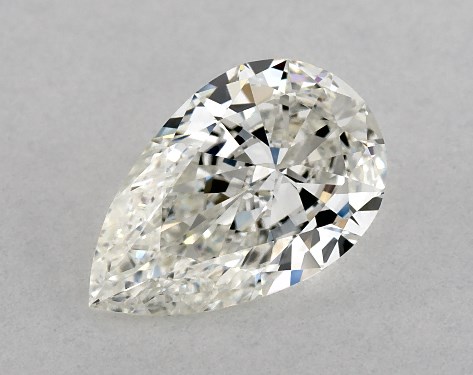 GIA 0.70 Carat H-VS1 Good Cut Pear Diamond