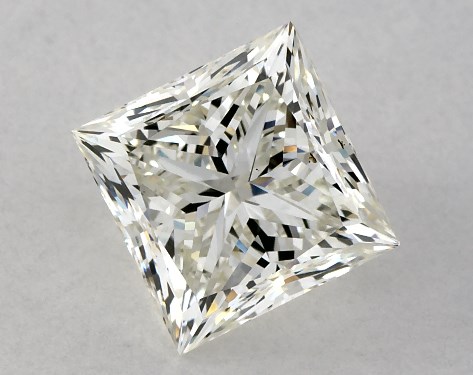 GIA 1.50 Carat K-SI1 Ideal Cut Princess Diamond