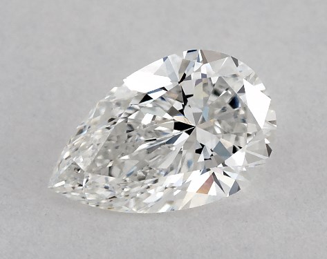 GIA 0.50 Carat E-VS1 Ideal Cut Pear Diamond