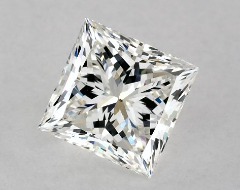 GIA 1.02 Carat H-VS2 Ideal Cut Princess Natural Diamond