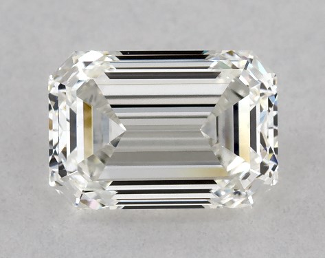 GIA 1.00 Carat H-VVS1 Very Good Cut Emerald Diamond