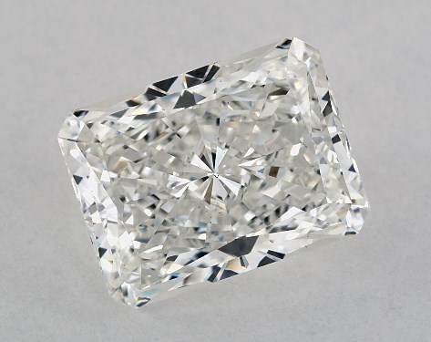 GIA 3.21 Carat H-VS2 Ideal Cut Radiant Diamond