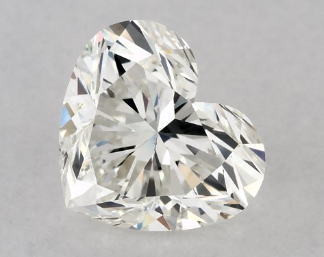GIA 1.10 Carat H-VS2 Ideal Cut Heart Diamond