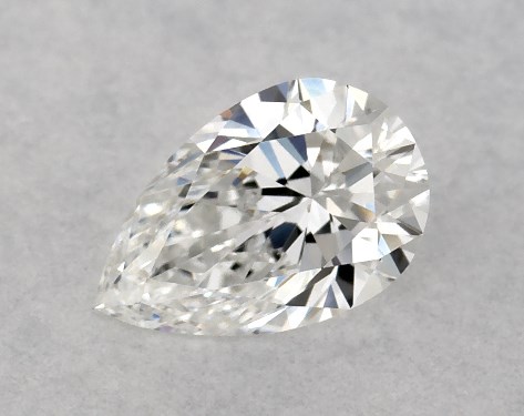 GIA 0.32 Carat F-VVS2 Very Good Cut Pear Diamond