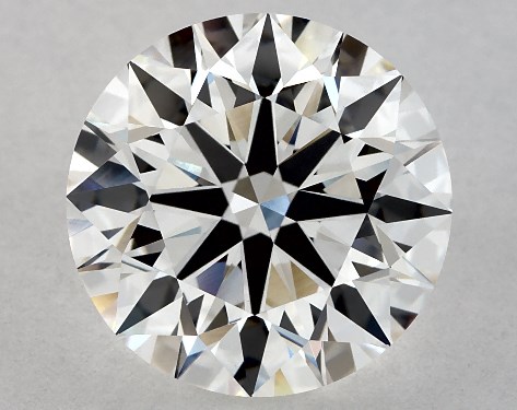 IGI 3.08 Carat F-VVS2 Ideal Cut Round Lab-Grown Diamond