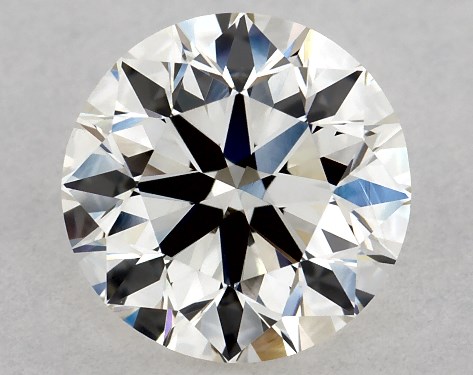 GIA 1.00 Carat J-VS1 Excellent Cut Round Diamond