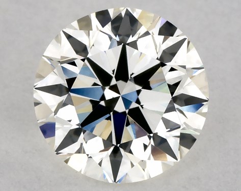 GIA 1.00 Carat J-VS1 Excellent Cut Round Diamond