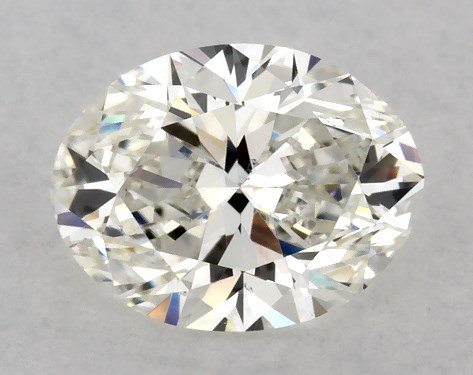 GIA 1.00 Carat H-VS2 Very Good Cut Oval Diamond