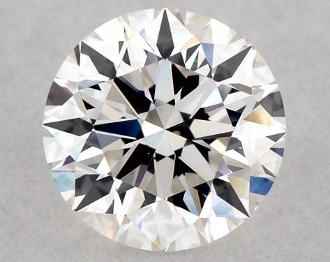 GIA 0.76 Carat H-VS1 Excellent Cut Round Diamond