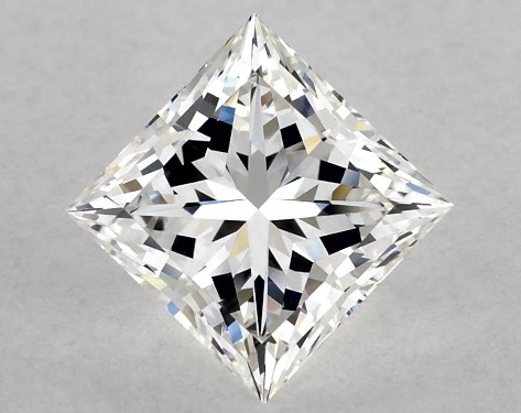 GIA 1.01 Carat H-VVS2 Ideal Cut Princess Diamond