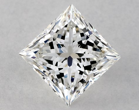 GIA 1.03 Carat H-VVS2 Ideal Cut Princess Diamond