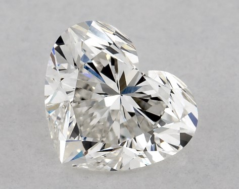 GIA 1.01 Carat H-VS1 Ideal Cut Heart Diamond