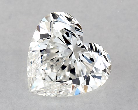 GIA 1.01 Carat G-VS2 Ideal Cut Heart Diamond
