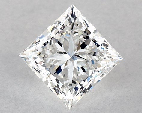 GIA 1.02 Carat G-VS2 Ideal Cut Princess Diamond