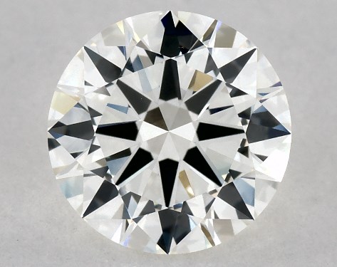 GIA 1.00 Carat H-VS2 Excellent Cut Round Diamond