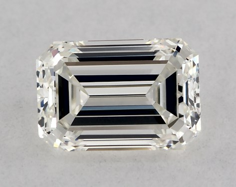 GIA 0.50 Carat J-VVS2 Good Cut Emerald Diamond