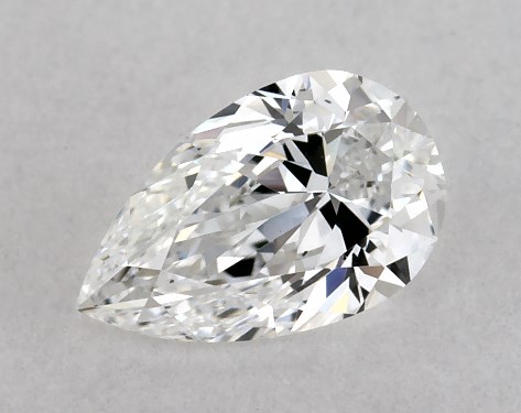 GIA 0.30 Carat D-VS2 Very Good Cut Pear Diamond
