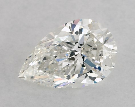 GIA 1.01 Carat H-VS2 Very Good Cut Pear Diamond