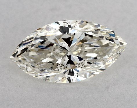 GIA 0.75 Carat J-SI2 Very Good Cut Marquise Diamond