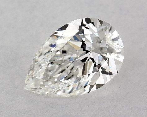 GIA 0.50 Carat G-VS1 Very Good Cut Pear Diamond