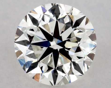 GIA 1.00 Carat H-VS2 Very Good Cut Round Diamond