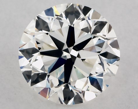 GIA 1.00 Carat H-VVS2 Very Good Cut Round Diamond