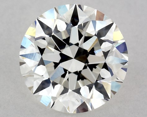 GIA 1.00 Carat H-VS2 Excellent Cut Round Diamond