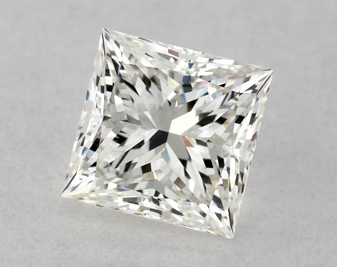GIA 1.01 Carat H-VVS2 Ideal Cut Princess Diamond