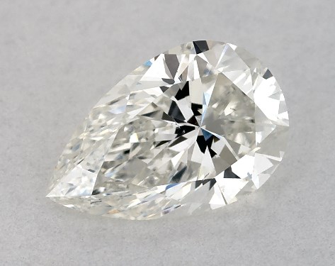 GIA 1.00 Carat H-VS2 Very Good Cut Pear Diamond