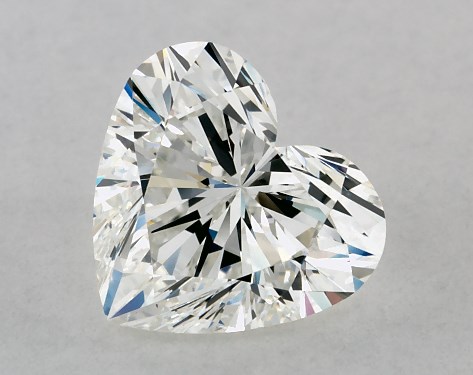GIA 1.00 Carat H-VS2 Ideal Cut Heart Diamond