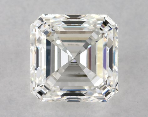 GIA 1.00 Carat H-VS1 Very Good Cut Asscher Diamond