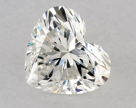 GIA 1.00 Carat G-VS1 Ideal Cut Heart Diamond