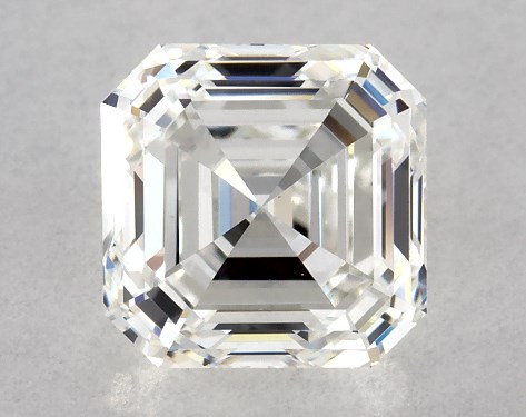 GIA 1.01 Carat H-VVS2 Very Good Cut Asscher Diamond