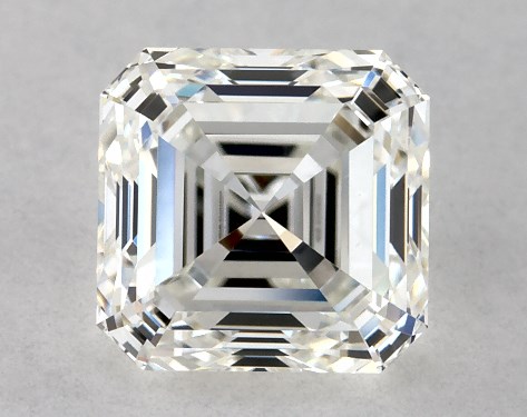 GIA 1.01 Carat H-VS1 Very Good Cut Asscher Diamond