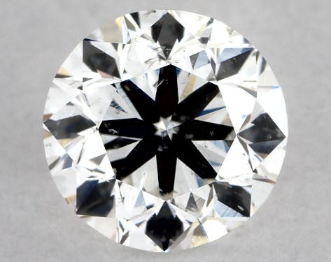 GIA 1.01 Carat H-SI2 Very Good Cut Round Diamond