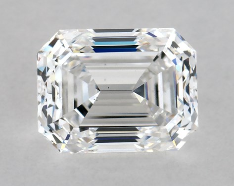 GIA 1.00 Carat E-VS1 Very Good Cut Emerald Diamond