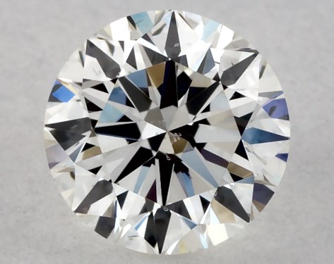 GIA 0.30 Carat H-SI2 Very Good Cut Round Diamond
