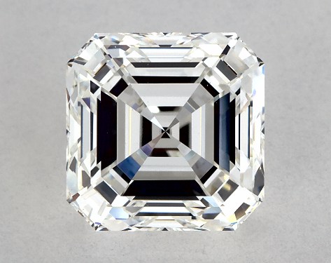 GIA 3.08 Carat H-VS2 Very Good Cut Asscher Diamond