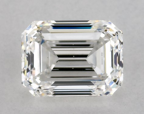 GIA 1.00 Carat G-VS2 Very Good Cut Emerald Diamond