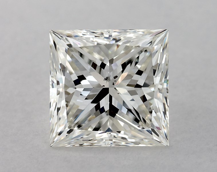 1.51 carat princess diamond, I SI1