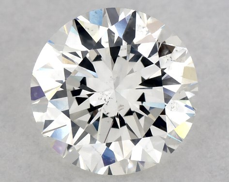 GIA 1.00 Carat G-SI1 Very Good Cut Round Diamond