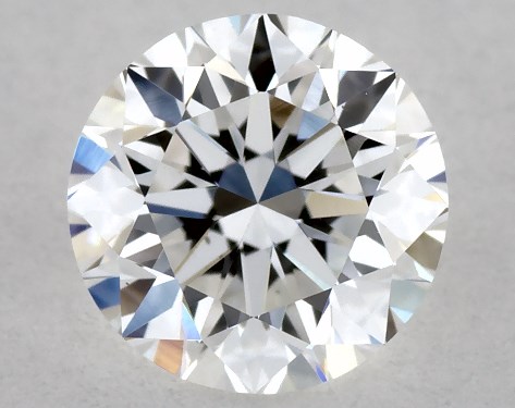 GIA 0.50 Carat D-VS2 Very Good Cut Round Diamond